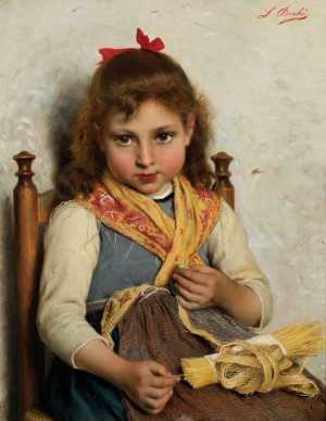 The Young Weaver
